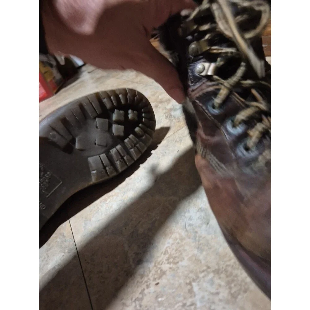 Vintage Dr. Martens Ankle Boots 8287 Brown Men's Size 10 Made in England